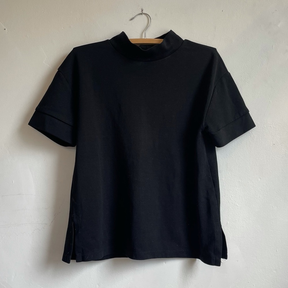 Zara | Mock neck tee